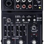 Topp Pro MX.3BT 3 Channel Mini Mixer With USB, EQ & Bluetooth